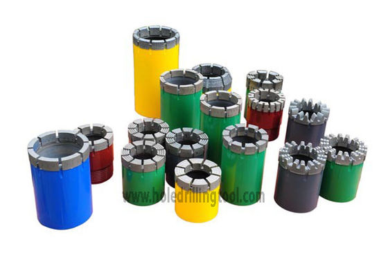 China Diamond Impregnated Core Drill Bit Crush Resistance For Geological Mining supplier