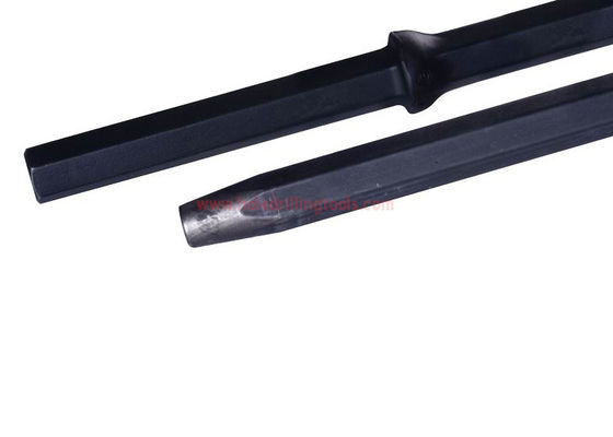 China Tungsten Carbide Rock Drill Rods Forging Rod Connected With Button Bits supplier
