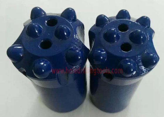 China Blasting Mining Tapered Rock Core Drill Bits , Industrial Drill Bits Cold Pressing supplier