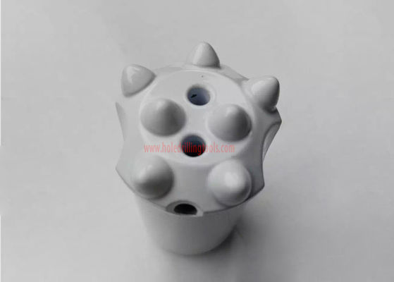 China Cold Pressing Tapered Rock Drill Bit 7 Carbide Natural Resources Exploration supplier