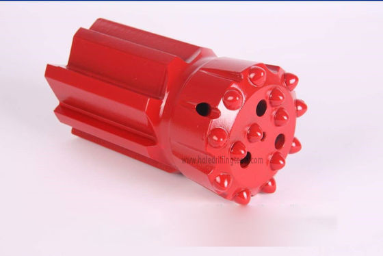 China Red Retrac Button Bit T38 T45 T51 76mm 89mm 102mm For Water Well Drilling supplier