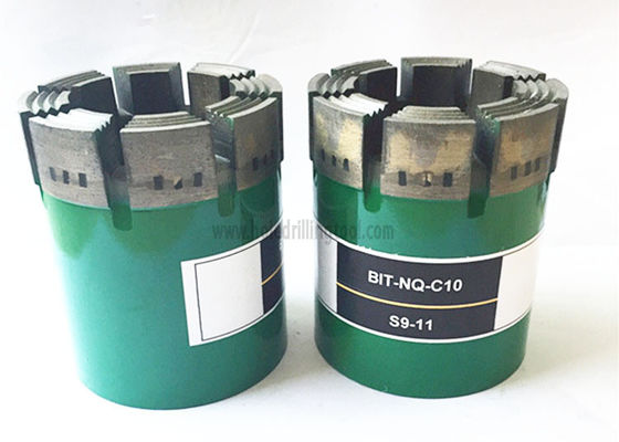 China Surface Set Diamond Products Core Bits For Geological Exploration Drilling Hole supplier