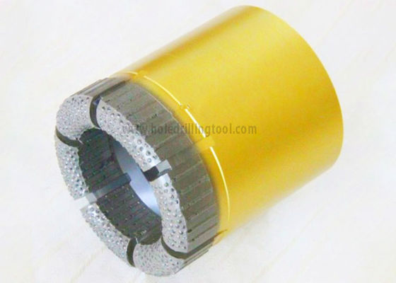 China HQ Impregnated Diamond Core Drill Bit / Wireline Core Drilling Bits Rustproof supplier