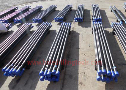 China R25 R32 T38 T45 T51 Threaded Drill Rod Carbon Steel For Rod Drilling Hole supplier