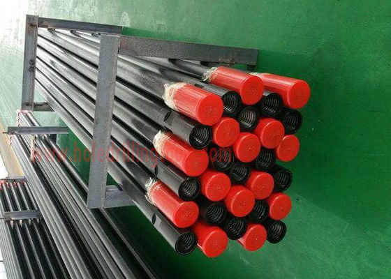 China Black MF Threaded Drill Rod Mining Blast Hole Rod For Drifting / Tunneling supplier