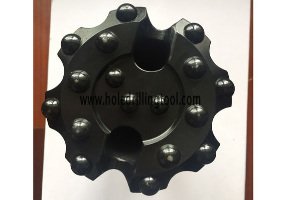 China RC Reverse Circulation DTH Drilling Tools / RE545 Hammer Bits Black Color supplier