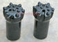 32 - 51 Mm Rock Drilling Tools Threaded Button Bits For Top Hammer Hole Drill supplier